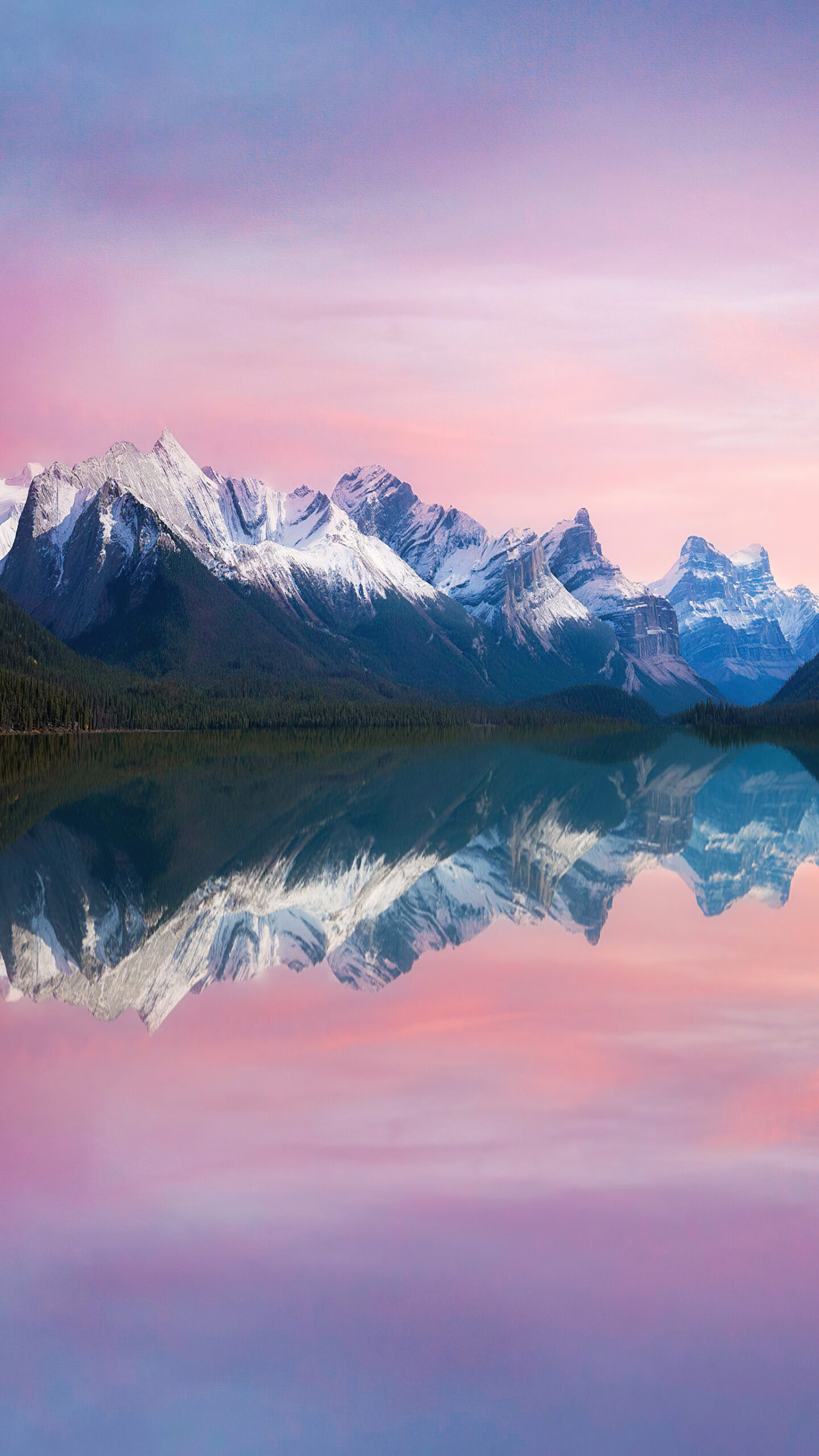 reflection mountains