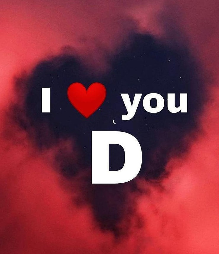 I Love You D Letter Whatsapp Dp Download